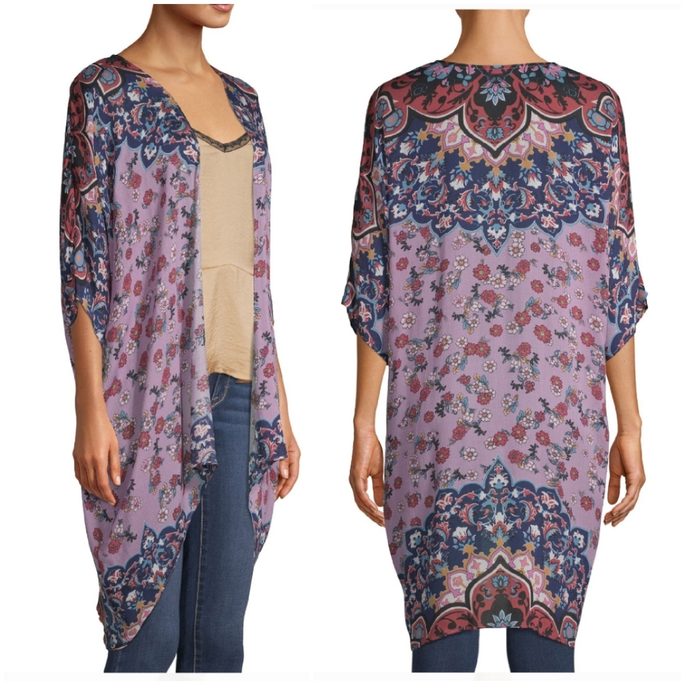 Hobo Floral Kimono - Picture 2 of 5